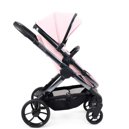 Бебешка количка iCandy Peach 7 Complete Bundle - Phantom-Blush и стол за кола Cocoon с ISOFix база