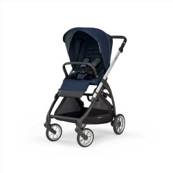 Бебешка количка 2 в 1 Inglesina System Duo Electa - Soho Blue/Silver Black