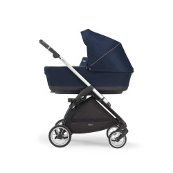 Бебешка количка 2 в 1 Inglesina System Duo Electa - Soho Blue/Silver Black