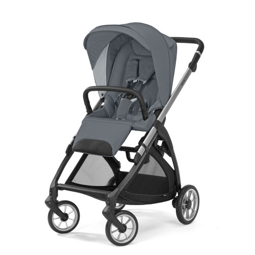 Детска количка 2 в 1 Inglesina Electa System Duo - Union Grey / Silver Black