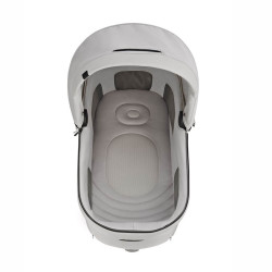 Детска количка 4 в 1 Inglesina Aptica System Quattro Darwin Infant - Platinium Grey / Litio Black