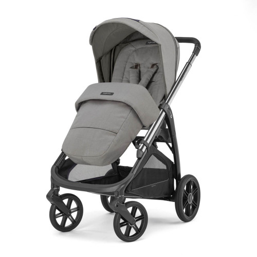 Детска количка 4 в 1 Inglesina Aptica System Quattro Darwin Infant - Platinium Grey / Litio Black
