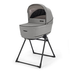 Детска количка 4 в 1 Inglesina Aptica System Quattro Darwin Infant Recline - Platinium Grey / Litio Black