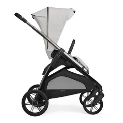 Детска количка 4 в 1 Inglesina Aptica System Quattro Darwin Infant Recline - Platinium Grey / Litio Black