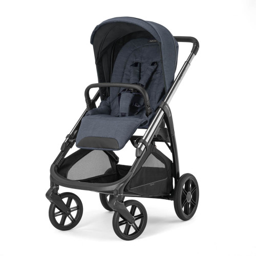 Детска количка 4 в 1 Inglesina Aptica System Quattro Darwin Infant Recline - Resort Blue / Litio Black