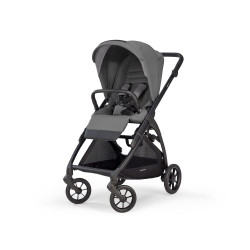 Inglesina Electa System Quattro бебешка количка 4 в 1 - Total Black-Chelsea Grey