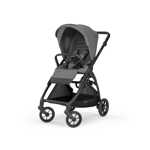 Inglesina Electa System Quattro бебешка количка 4 в 1 - Total Black-Chelsea Grey