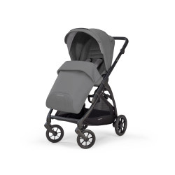 Inglesina Electa System Quattro бебешка количка 4 в 1 - Total Black-Chelsea Grey
