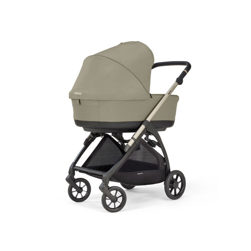 Inglesina Electa System Quattro бебешка количка 4 в 1 - Total Black-Chelsea Grey