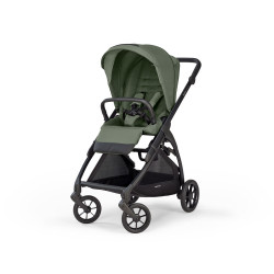 Inglesina Electa System Quattro бебешка количка 4 в 1 - Total Black-Tribeca Green