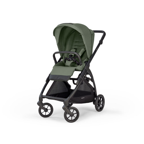 Inglesina Electa System Quattro бебешка количка 4 в 1 - Total Black-Tribeca Green