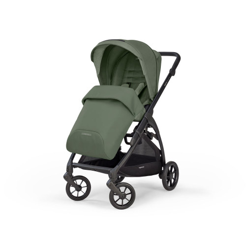Inglesina Electa System Quattro бебешка количка 4 в 1 - Total Black-Tribeca Green