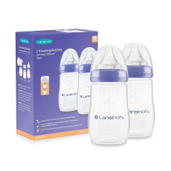 Lansinoh шишета с биберон Natural Wave 240ml