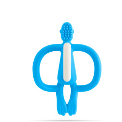 Matchstick Monkey Original Monkey Teething Toy чесалка с апликатор - Light Blue