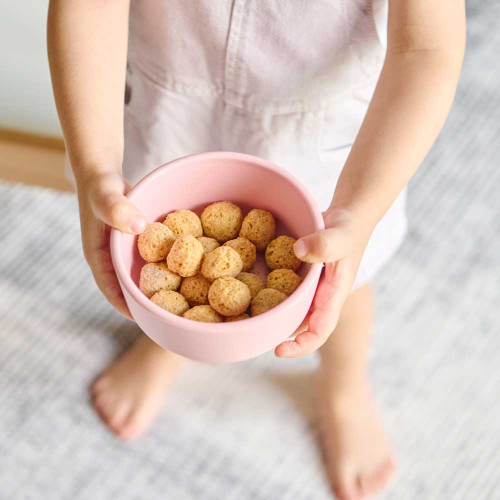 Силиконова купа minikOiOi Basics-Bowl - Bubble Beige