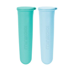Силиконови форми за ледени близалки MinikOiOi Icy Pops (2 бр.) - Mineral Blue/Aqua Green