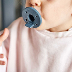 Силиконови залъгалки Minikoioi Basics-Soother - Aqua Green/Deep Blue