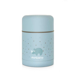 Miniland Baby Silky Thermos термос за пюрета 600 мл син