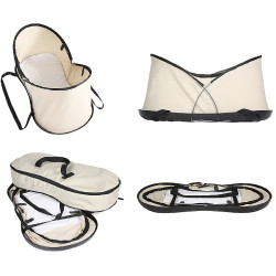 Phil&Teds Кош за новородено Nest 2в1 Beige
