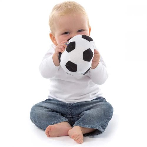 Playgro Текстилна футболна топка, 6м+