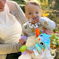 Активна играчка за детска количка Playgro Полярна котка Атка