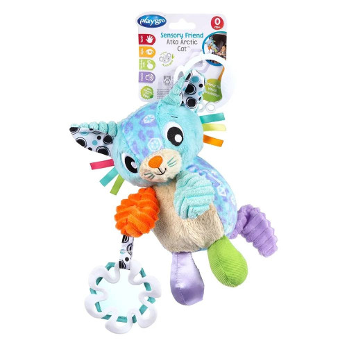 Активна играчка за детска количка Playgro Полярна котка Атка