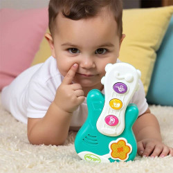 Playgro Активна играчка китара със светлини и звуци, 9м+
