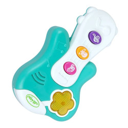 Playgro Активна играчка китара със светлини и звуци, 9м+