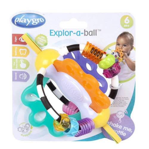 Playgro Играчка дрънкалка - Топка Откривател Refresh, 6м+