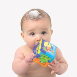 Playgro Меки кубчета за баня с морски обитатели (6 бр. / оп.), 6м+