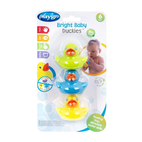 Playgro Цветни патета 3бр./оп. 