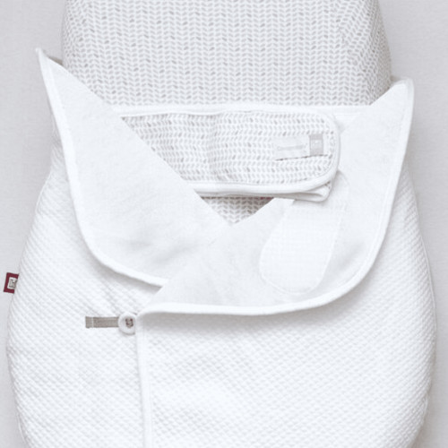 Red Castle Cocoonacover памучно одеяло за CocoonaBaby Nest TOG 2.0 - White