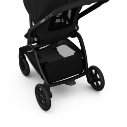Детска количка 2в1 с автоматично сгъване RedsBaby Onix - Platinum Black Twill