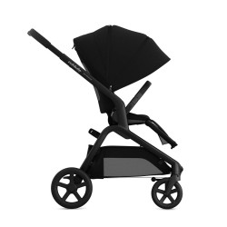 Детска количка 2в1 с автоматично сгъване RedsBaby Onix - Platinum Black Twill