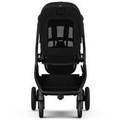 Детска количка 2в1 с автоматично сгъване RedsBaby Onix - Platinum Black Twill