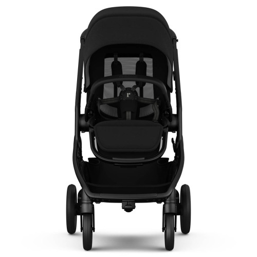Детска количка 2в1 с автоматично сгъване RedsBaby Onix - Platinum Black Twill