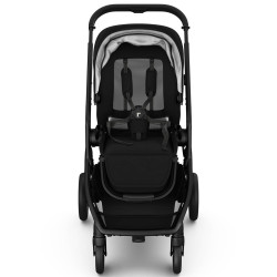 Детска количка 2в1 с автоматично сгъване RedsBaby Onix - Platinum Black Twill