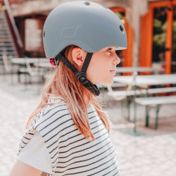 Scoot and Ride детска каска размер S-M - Steel