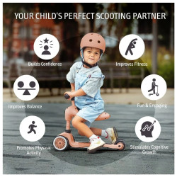 Scoot and Ride Детска тротинетка Highwaykick 1 Push and Go - Moka