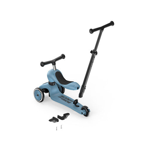 Scoot and Ride Детска тротинетка Highwaykick 1 Push and Go - Steel