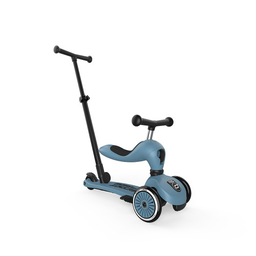 Scoot and Ride Детска тротинетка Highwaykick 1 Push and Go - Steel