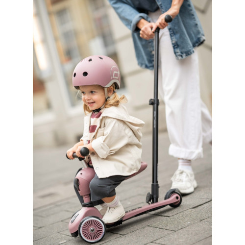 Scoot and Ride Детска тротинетка Highwaykick 1 Push and Go - Wildberry