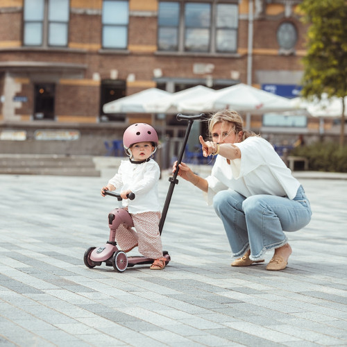 Scoot and Ride Детска тротинетка Highwaykick 1 Push and Go - Wildberry