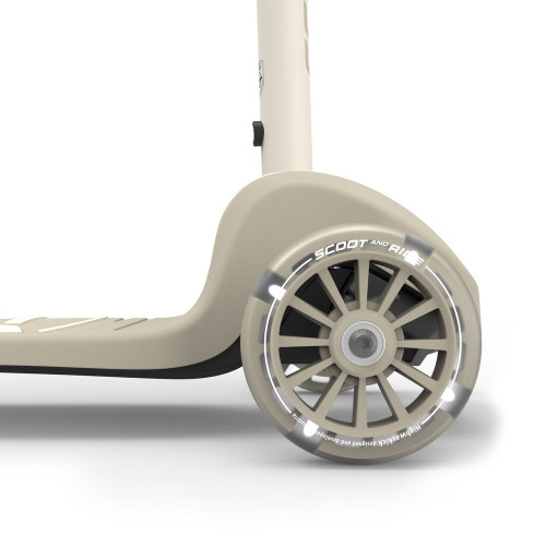 Scoot and Ride Highwaykick 3S сгъваема тротинетка със светещи колела - Ash