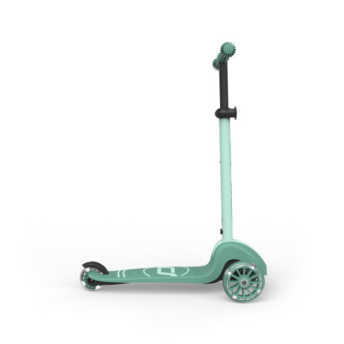 Scoot and Ride Highwaykick 3S сгъваема тротинетка със светещи колела - Forest