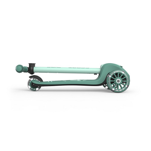 Scoot and Ride Highwaykick 3S сгъваема тротинетка със светещи колела - Forest