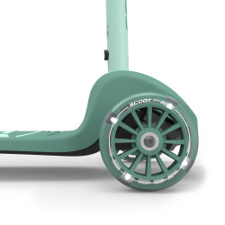 Scoot and Ride Highwaykick 3S сгъваема тротинетка със светещи колела - Forest