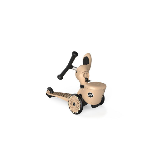 Scoot and Ride Lifestyle Детска тротинетка с багажник - Leopard