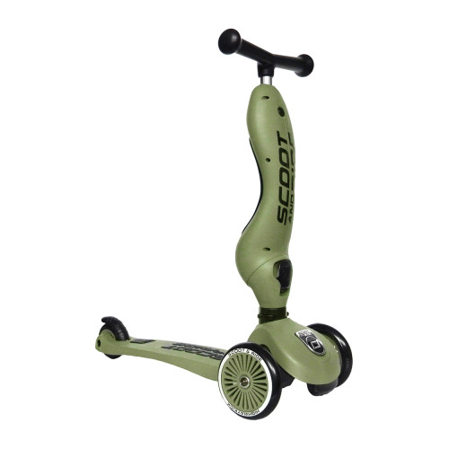 Scoot and Ride Тротинетка 2 в 1 Highwaykick 1 Olive
