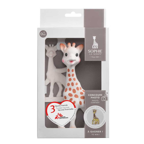 Sophie la giraffe Комплект Софи жирафчето и гъвкава гризалка